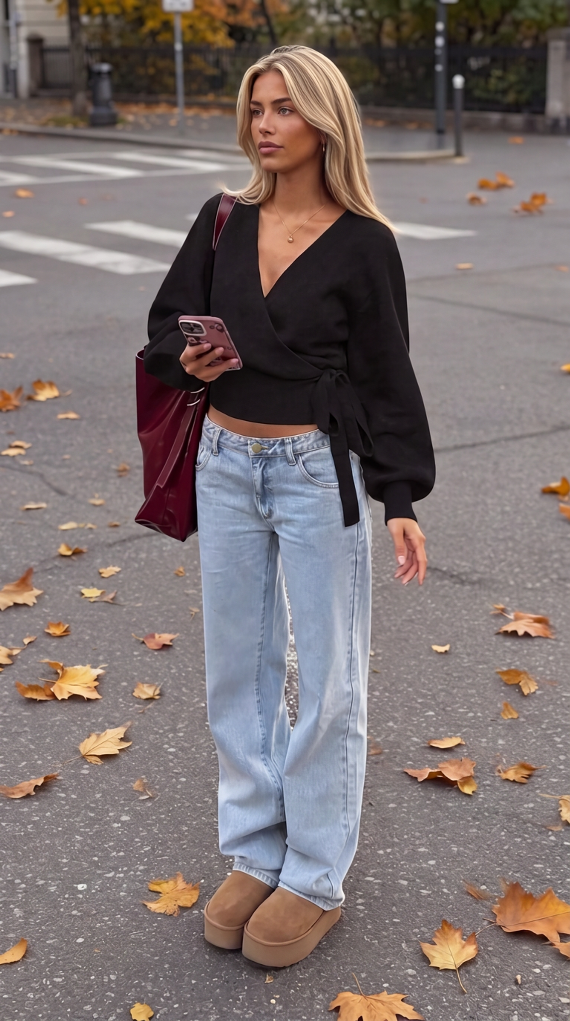 Veline™ Wickelpullover